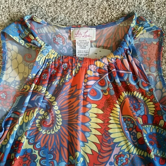 NWT Ivy Lane paisley swing dress - Picture 3 of 5